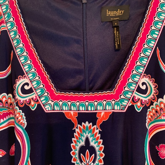 Laundry by Shelli Segal LA - Paisley Dress - Size 4 - Worn Once - Picture 10 of 10